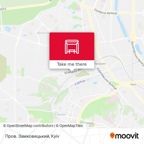 Пров. Замковецький map