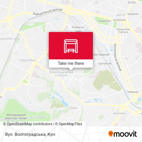 Вул. Волгоградська map