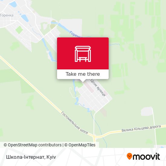 Школа-Інтернат map