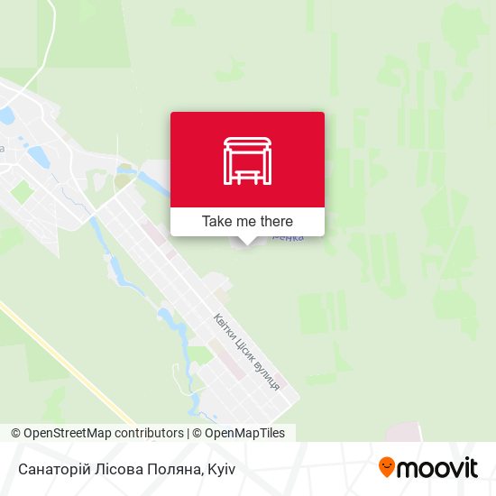 Санаторій Лісова Поляна map