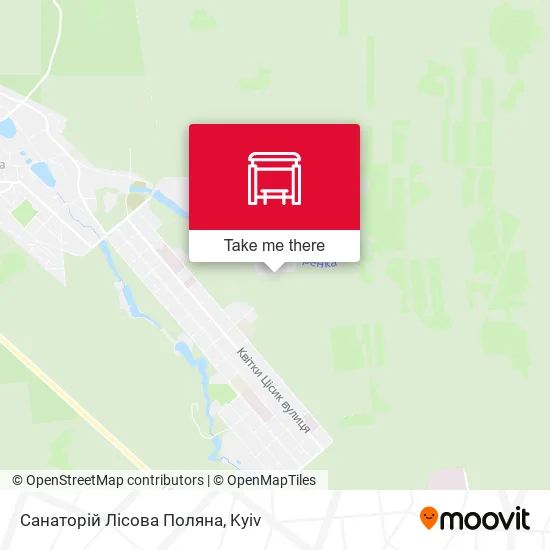 Санаторій Лісова Поляна map