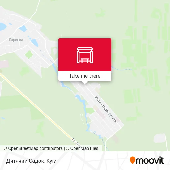 Карта Дитячий Садок