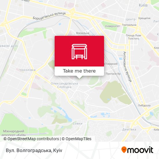 Вул. Волгоградська map