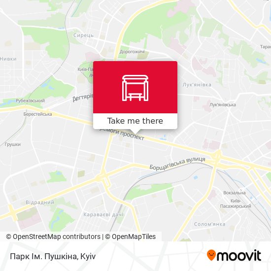 Парк Ім. Пушкіна map