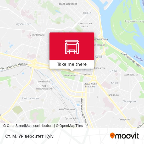 Ст. М. Університет map