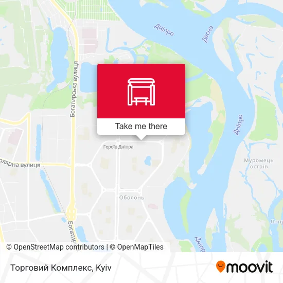 Карта Торговий Комплекс
