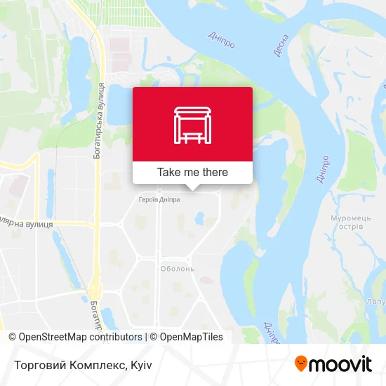Карта Торговий Комплекс