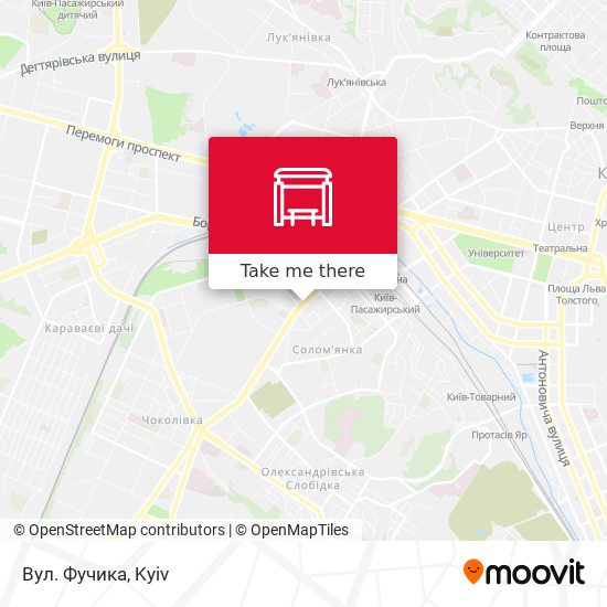 Вул. Фучика map