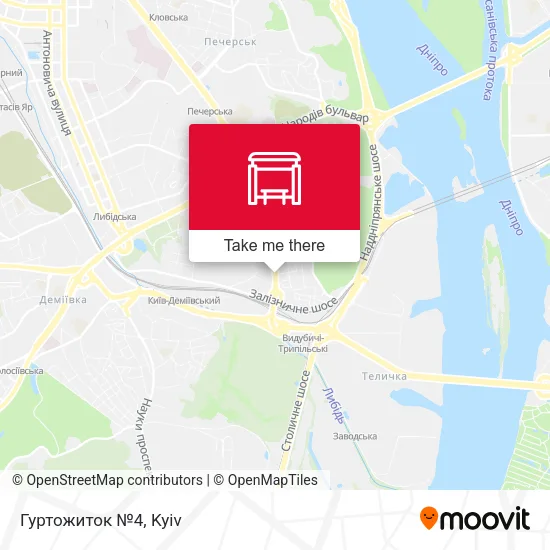 Карта Гуртожиток №4