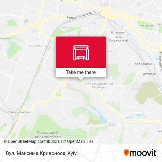 Вул. Максима Кривоноса map