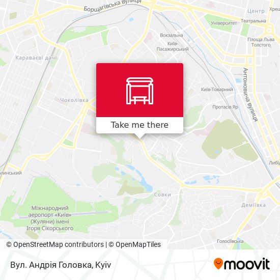 Вул. Андрія Головка map