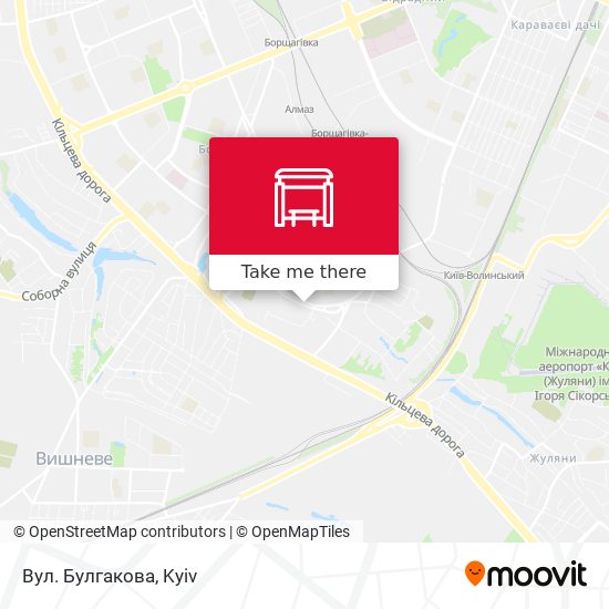 Вул. Булгакова map