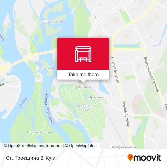 Карта Cт. Троєщина-2