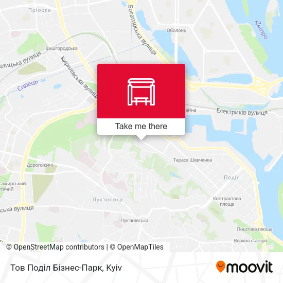 Тов Поділ Бізнес-Парк map