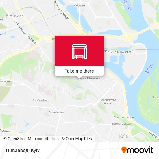 Карта Пивзавод