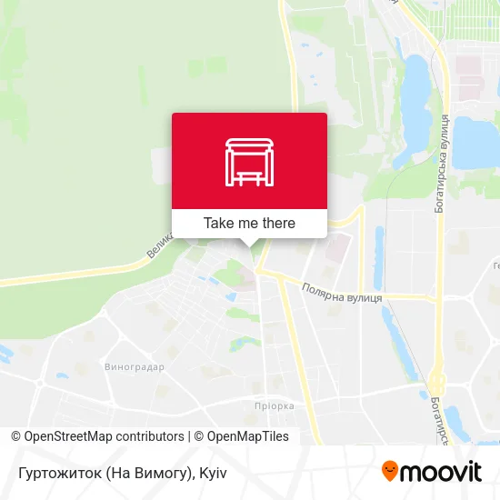 Карта Гуртожиток (На Вимогу)