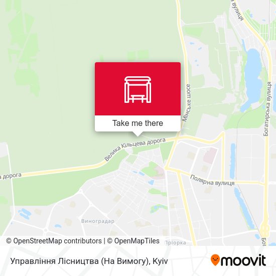 Карта Управління Лісництва (На Вимогу)