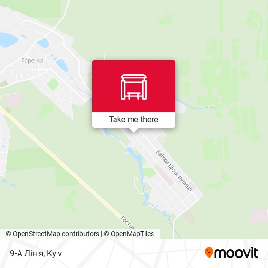 Карта 9-А Лінія