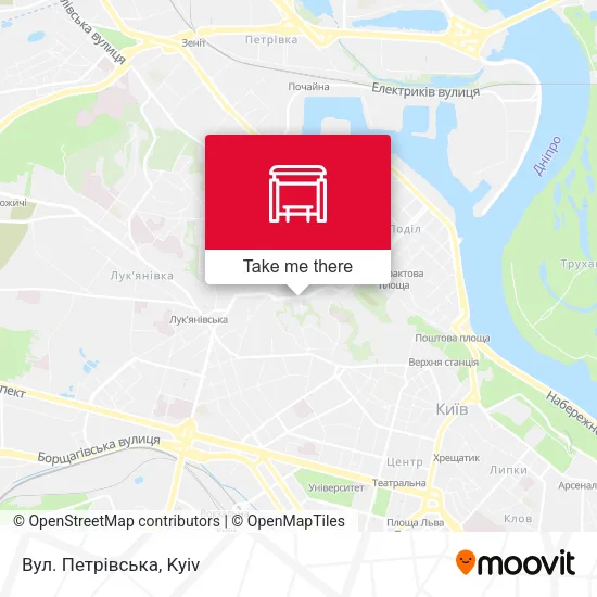 Вул. Петрівська map