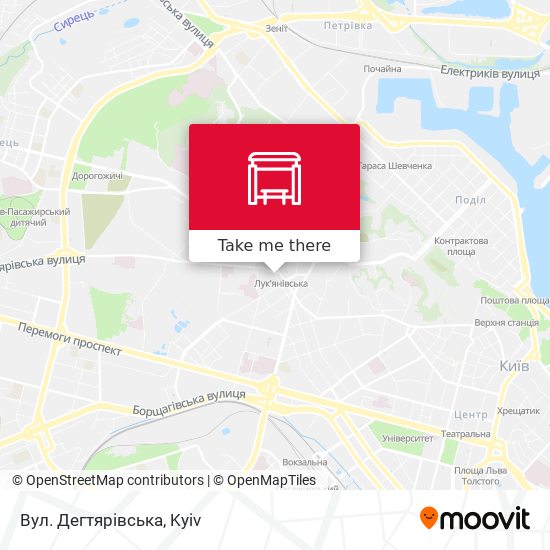 Вул. Дегтярівська map