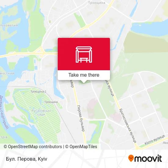 Карта Бул. Перова