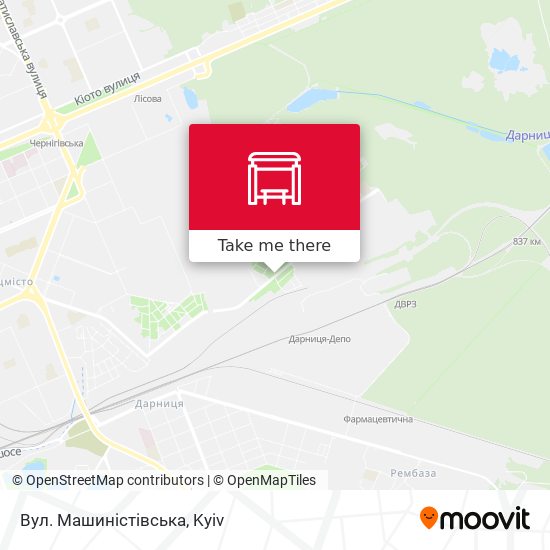 Вул. Машиністівська map