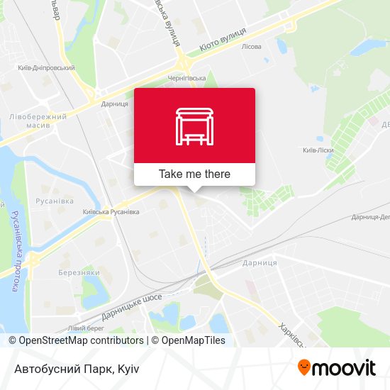 Карта Автобусний Парк