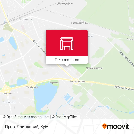 Карта Пров. Ялинковий