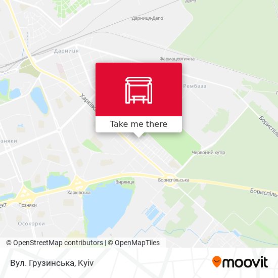 Вул. Грузинська map