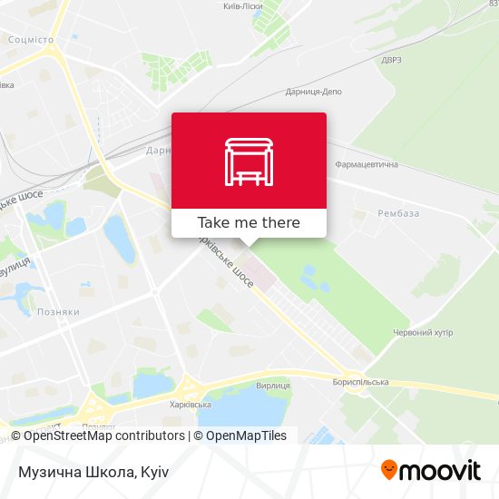 Музична Школа map
