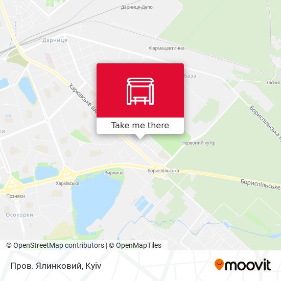 Пров. Ялинковий map