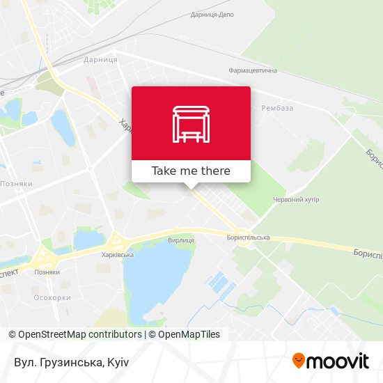 Вул. Грузинська map