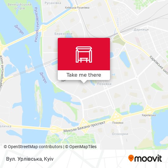 Вул. Урлівська map