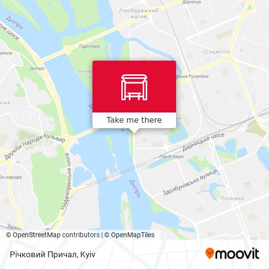 Річковий Причал map