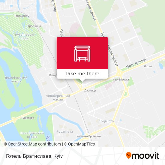 Готель Братислава map