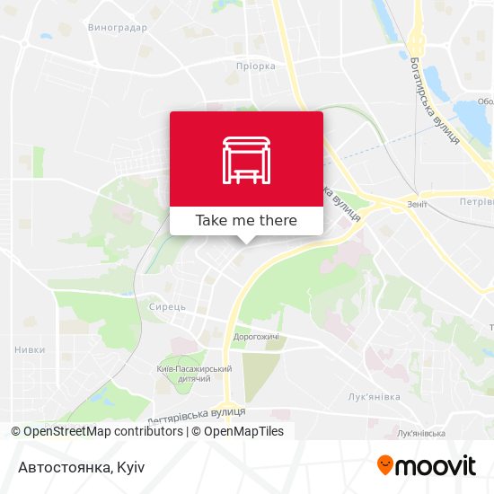 Автостоянка map