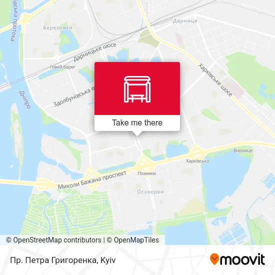 Карта Пр. Петра Григоренка