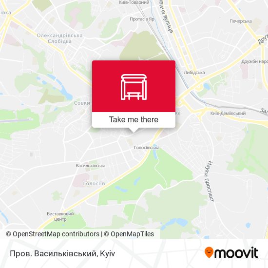 Пров. Васильківський map