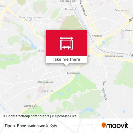 Пров. Васильківський map