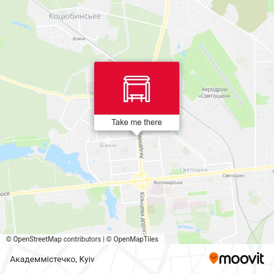 Карта Академмістечко