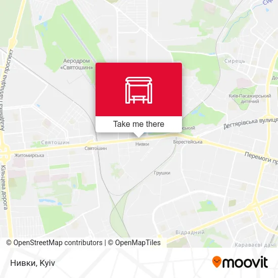 Карта Нивки