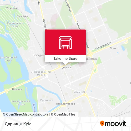 Карта Дарниця