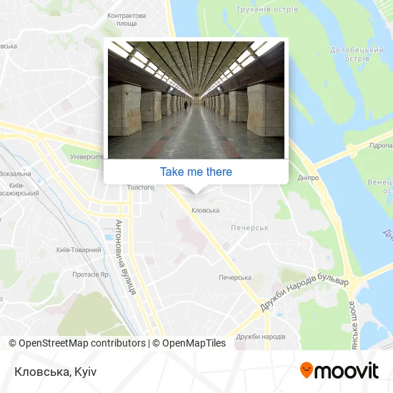 Карта Кловська
