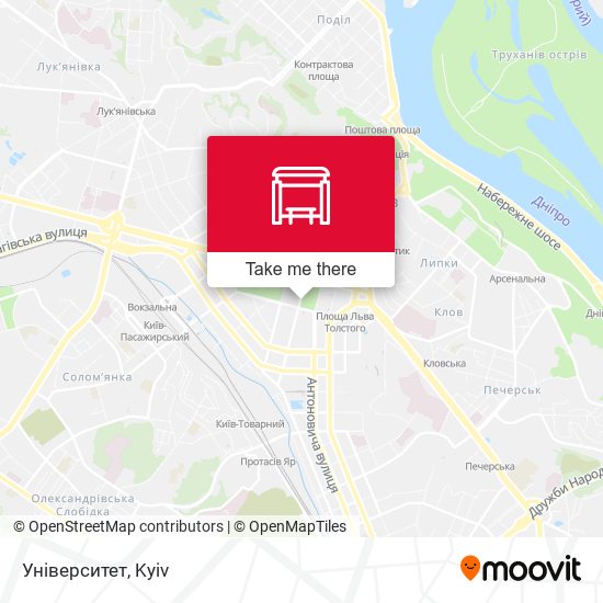 Університет map