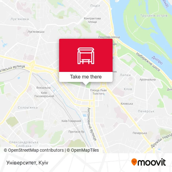 Карта Університет
