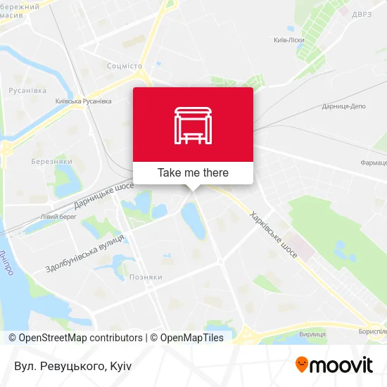 Карта Вул. Ревуцького
