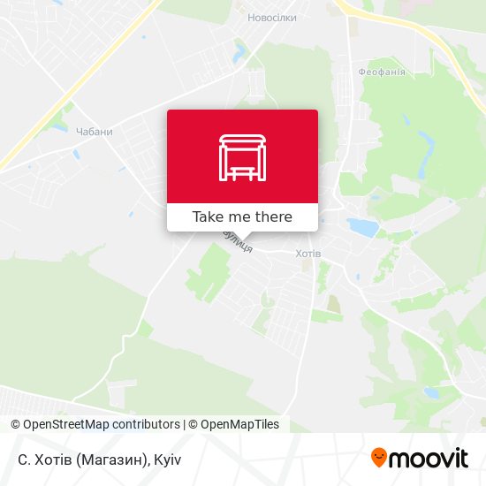 С. Хотів (Магазин) map