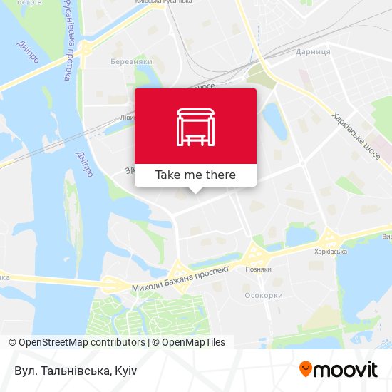 Вул. Тальнівська map