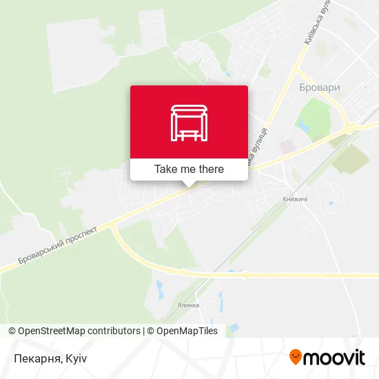 Карта Пекарня