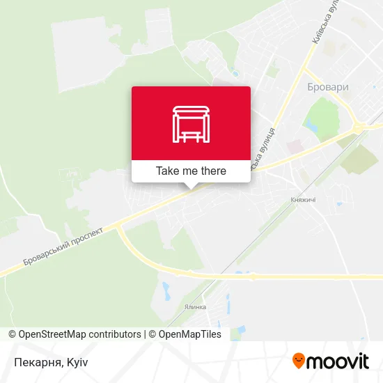 Карта Пекарня